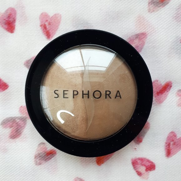Sephora Collection: Micro Smooth Baked Bronzer Duo in Honey Heat 01 - Picture 2 of 6